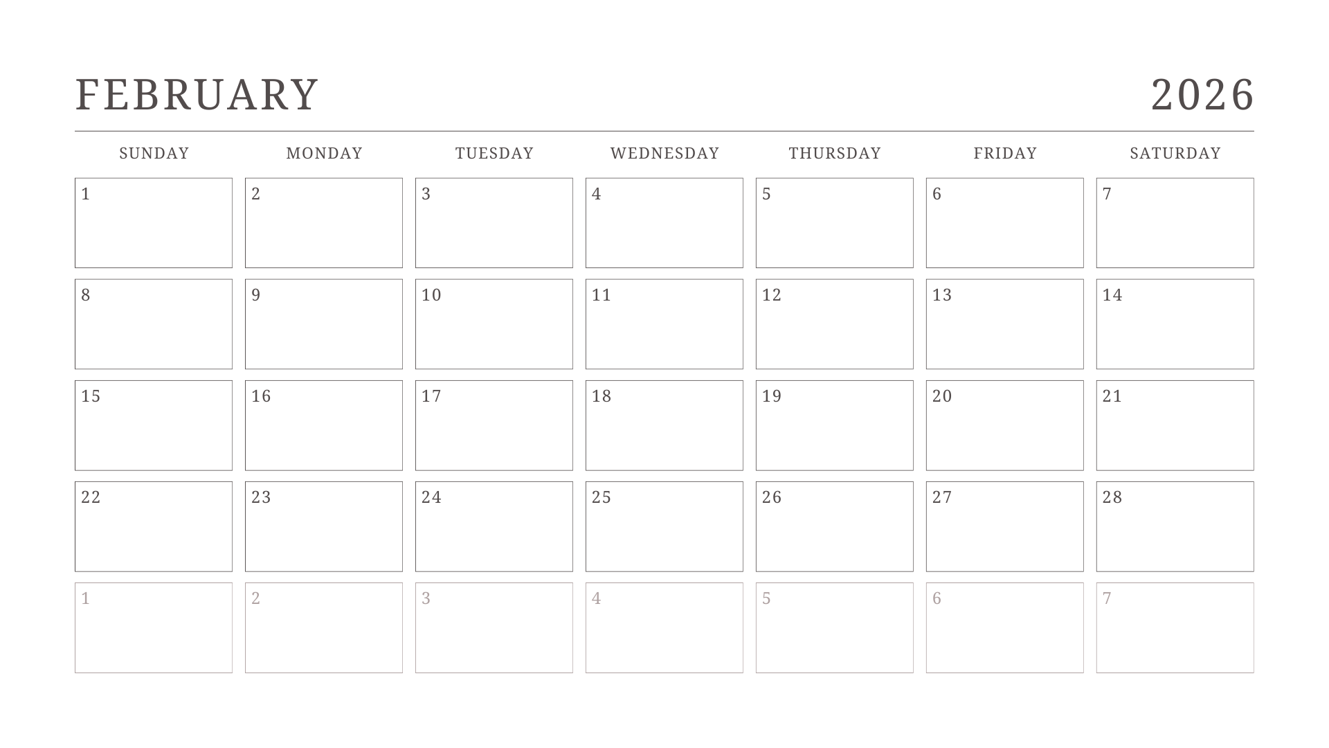 JKG Calendar