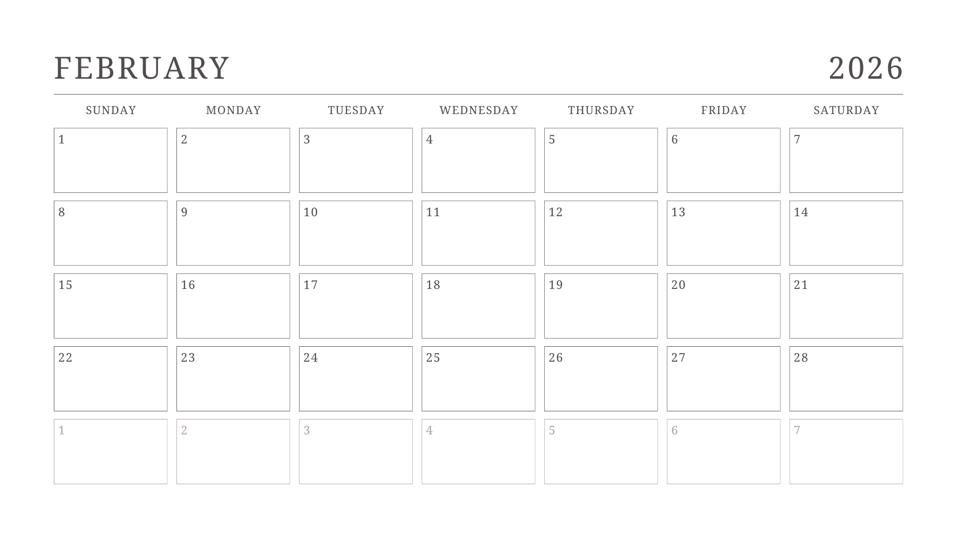 JKG Calendar