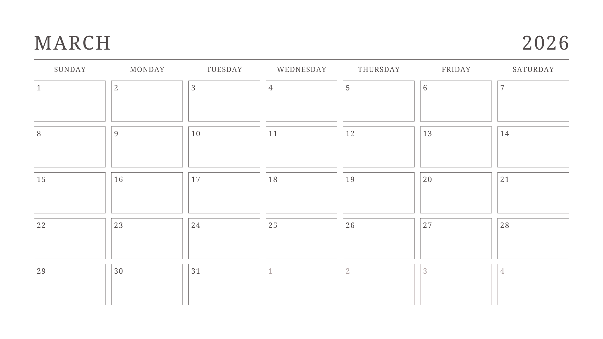 JKG Calendar